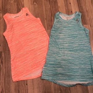 2 REEBOK Active Workout Tank Tops